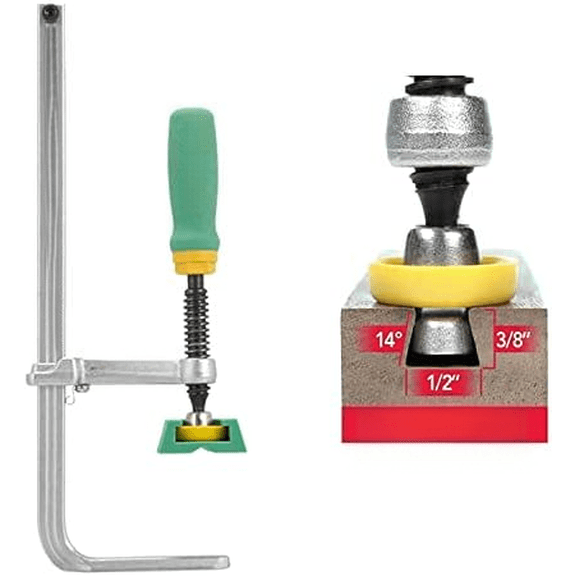Matchfit DVC-850AP 2-In1, Track And In-Line Dovetail Clamp, Green$$Tools & Hardware Other