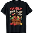 thumbnail image 1 of Matching Apple Harvest Fun Family Apple Picking Day T-Shirt, 1 of 4