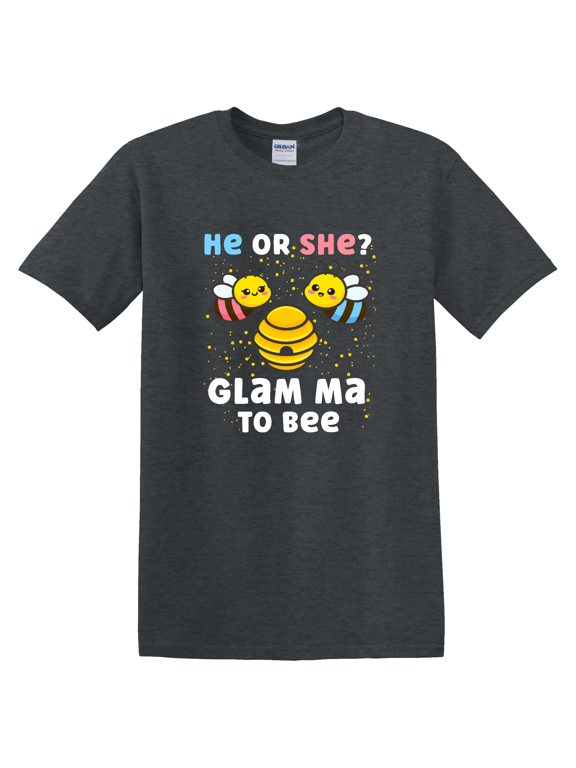 Matching Baby Gender Reveal He Or She T-Shirt