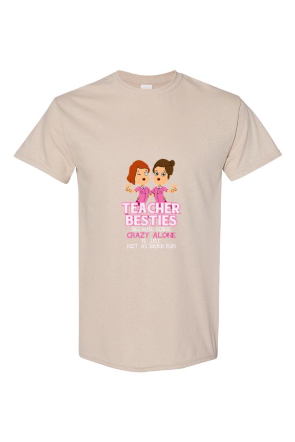 Matching Back To School For The Teacher Besties Squad Friend Unisex T-Shirt, up to size 5XL