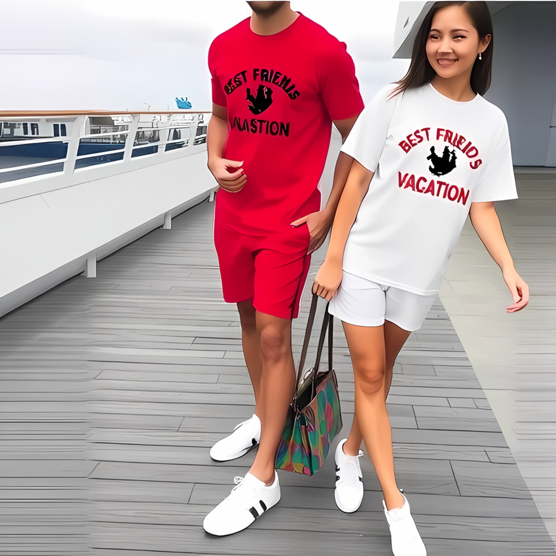 Back to My Favorite Place Shorts and Tee Set main image 0