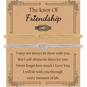 Matching Bracelets for Couples Love Knot Bracelet Pinky Promise Soulmate Relationship Friendship Bracelets Forever Infinity Jewelry Gifts for Women Her Him