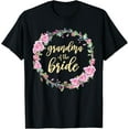 thumbnail image 1 of Matching Bridal Party Grandma Of The Bride Wedding T-ShirtMen and women, Black T-shirt, size: Extra large, 1 of 4