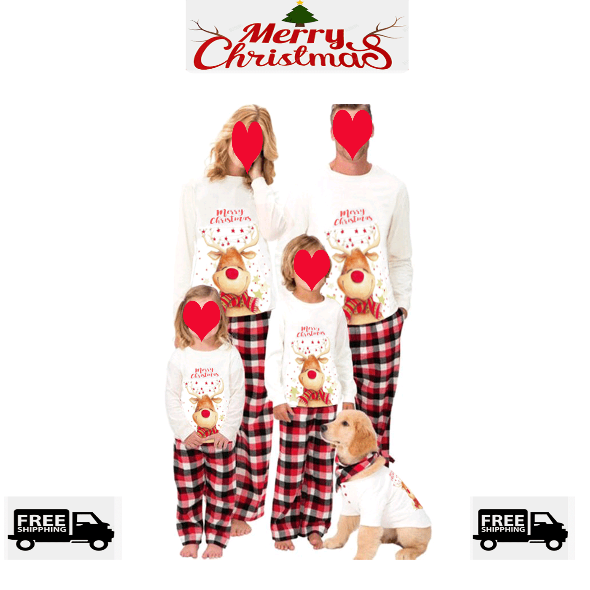 Matching Christmas PJs For Family 2023 Family Christmas Pjs Matching
