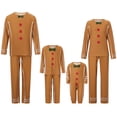 thumbnail image 1 of Matching Christmas Pajamas Pjs Set for Family Christmas Gingerbread Man Pjs for Family Matching Christmas Pajamas Xmas Jammies Sleepwear, 1 of 10