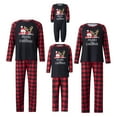 thumbnail image 1 of Matching Christmas Pajamas for Family, Vacation Cute Printed Pajamas, Xmas Hooded Sleepwear for Couples/Kids, 1 of 10