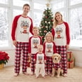 thumbnail image 1 of Matching Christmas Pajamas for Family and Dog, Holiday Sleepwear Outfits, 1 of 10