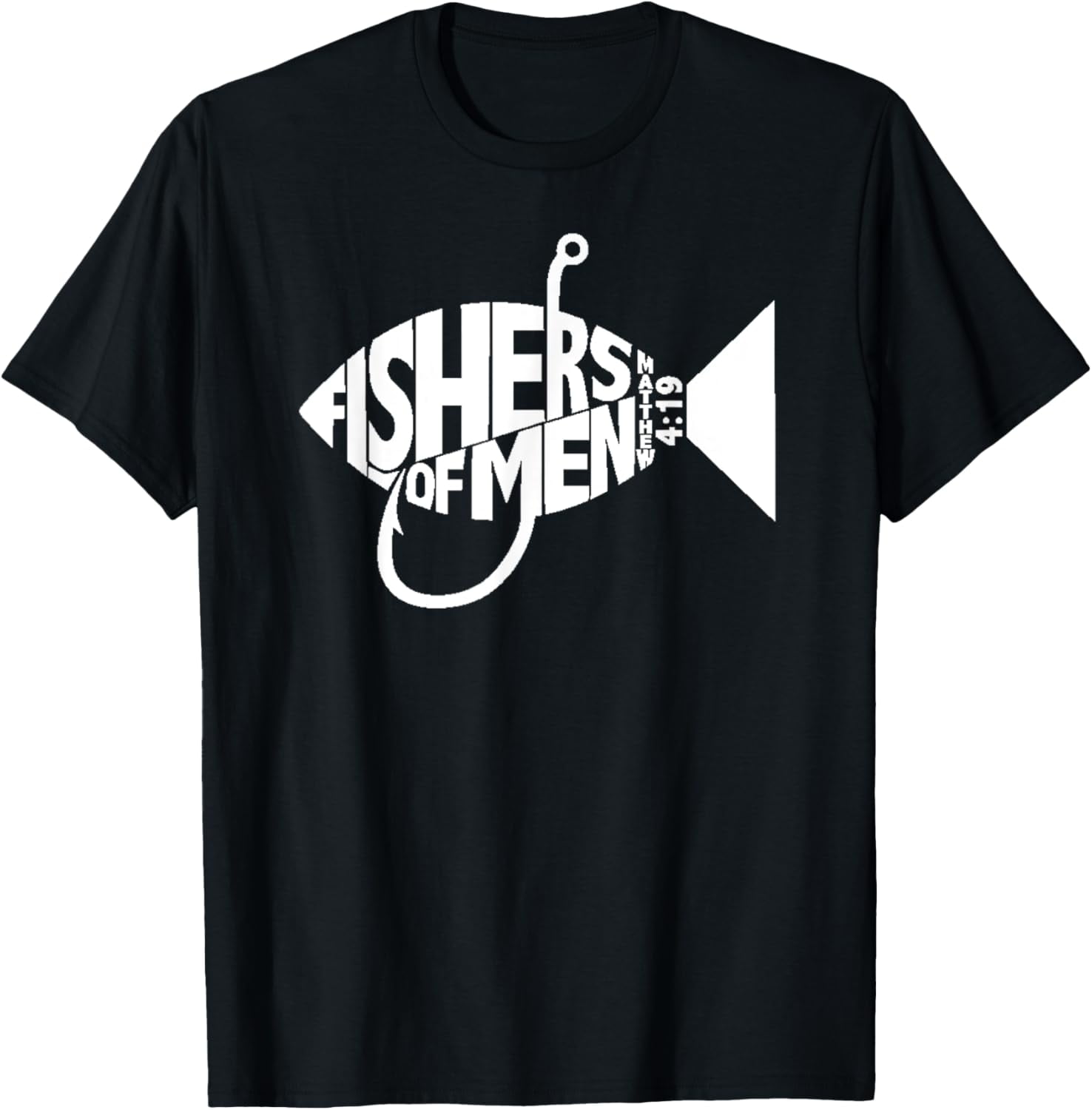 Matching Church Christian Group Bible Verse Fishers of Men TShirt