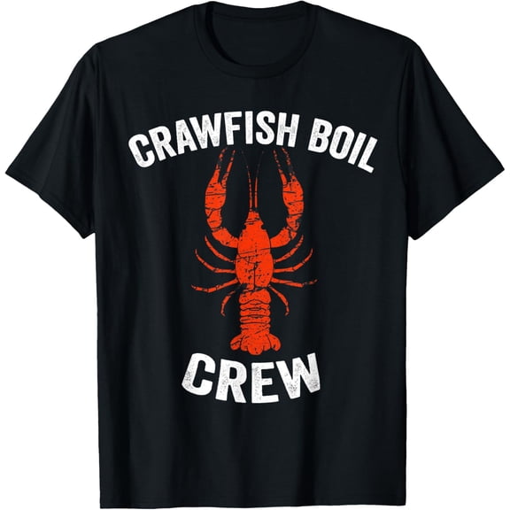 Matching Cooking Lobster Cajun Crawfish Boil Crew Men Women T-Shirt
