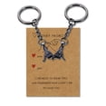 thumbnail image 1 of Matching Couple Keychain Gift for Boyfriend Girlfriend Him Her Pinky Promise Best Friend Birthday Gift for Women, 1 of 6
