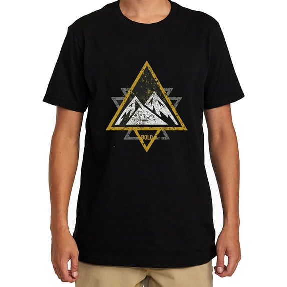 Matching Couple Mountains Or Sea Backpacker Couple Vintage Shirts Black