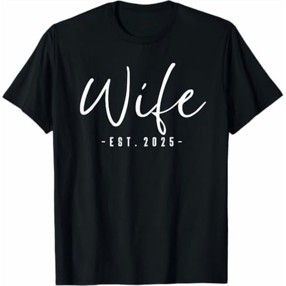 Matching Couple Shirt Husband and Wife Wedding Honeymoon Just Married Couples T-Shirt Funny Valentine's Day Shirts