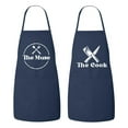 thumbnail image 1 of Matching Couples Aprons Set, The Muse & The Cook Aprons Set, Mr and Mrs Aprons, Couples Apron Set, Wedding Gift, Newlywed, Anniversary, 1 of 3