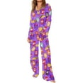 thumbnail image 1 of Matching Couples Pajama For And Cozy Sleepwear Loungewear Two Piece Outfit With Comfortable Fit And Soft Fabric, 1 of 6