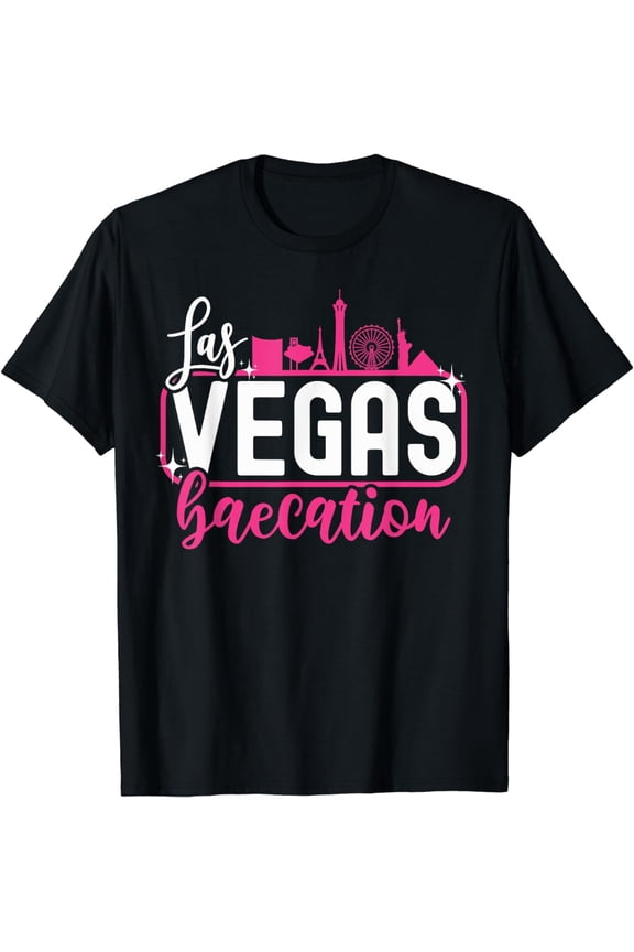 Matching Couples Trip Vacation Baecation Las Vegas T-Shirt