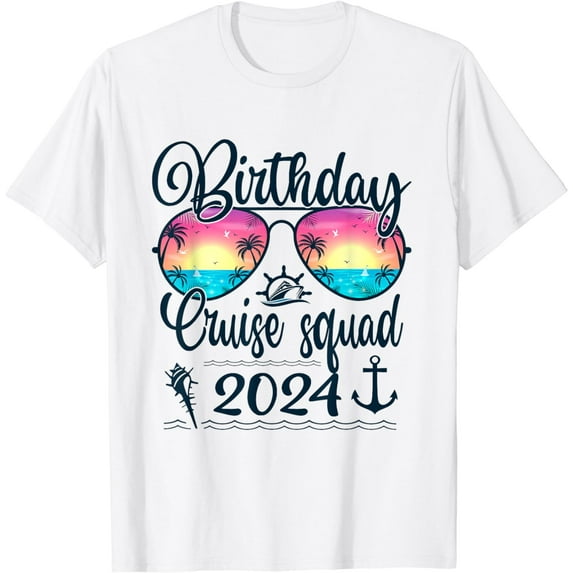 Matching Cruise Birthday Vacation T-Shirt