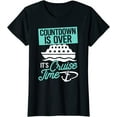 thumbnail image 1 of Matching Cruise Gift Shirt Countdown Over Cruise Time Tee Women Tops, 1 of 3