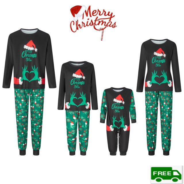 Matching Family Christmas Pajamas, Matching Christmas Pajamas for
