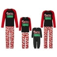 Matching Family Christmas Pajamas Set, Reindeer Plaid Printed Xmas PJs