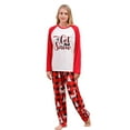 thumbnail image 1 of Matching Family Christmas Pajamas Xmas Jammies Clothes Long Sleeve PJs Set Holiday Nightwear Sleepwear, 1 of 7