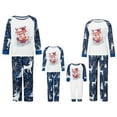 thumbnail image 1 of Matching Family Christmas Parent-child Pajamas Set Cartoon Plaid Sleepwear Homewear Set, 1 of 10