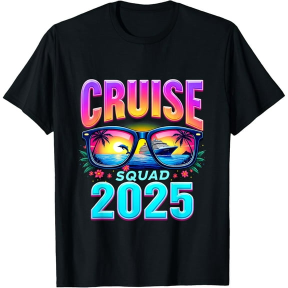 Matching Family Cruise Squad 2025 Family Cruise Vacation T-Shirt