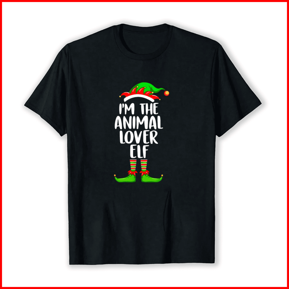 Matching Family Elf Ears Costume Group Christmas Holiday Unisex T-Shirt, up to Size 5XL
