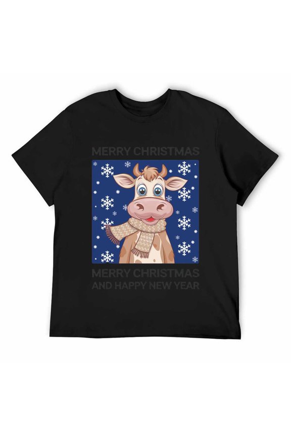 Matching Family Friends GroupMerry Christmas and New Year T-Shirt