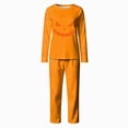 thumbnail image 1 of Matching Family Halloween Pajama Sets Womens Mens Kids Baby Pjs Long Sleeve Sleepwear Holiday Lounge Outfit-Woman, 1 of 7