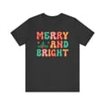 thumbnail image 1 of Matching Family Merry and Bright Christmas Unisex Shirt, 1 of 8
