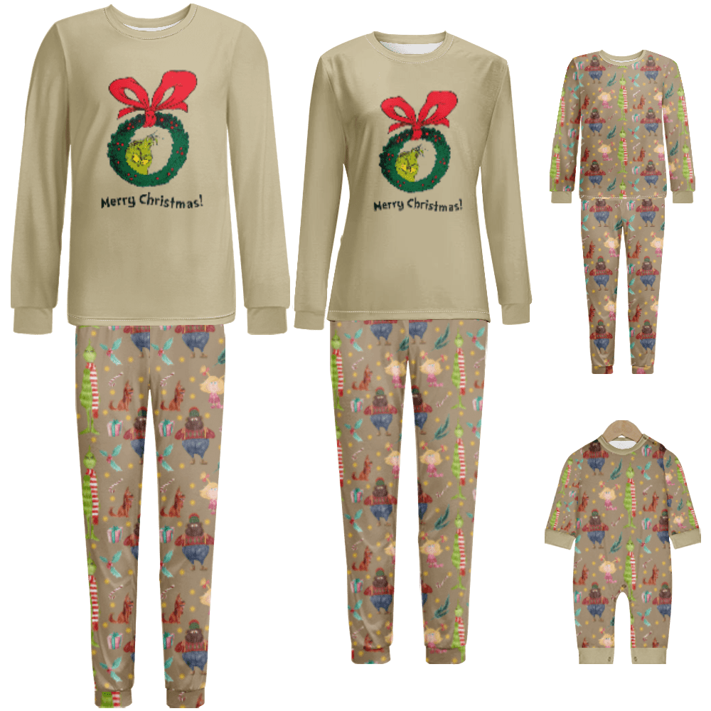 Matching Family Pajamas Sets, Soft Comfy Family Christmas Outfits