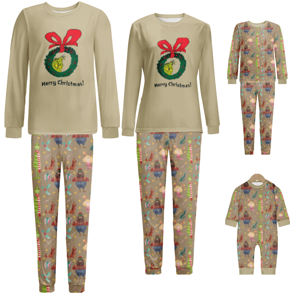 Matching Family Pajamas Sets, Soft Comfy Family Christmas Outfits ...