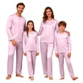thumbnail image 1 of Matching Family Pajamas Silk Christmas Pajamas Long Sleeve Pullover Sleepwear Holiday Top and Pajamas Pants Mother Daughter Matching Pajamas, 1 of 9