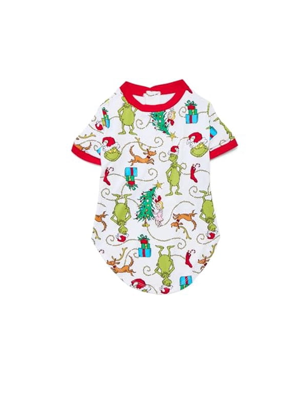 Matching Family Sleepwear Pet Grinch Pajama Top - X-Large