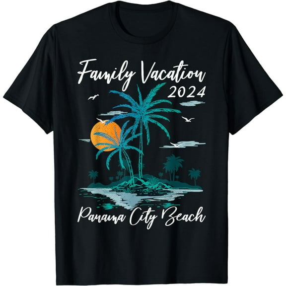 Matching Family Vacation 2024 Florida Panama City Beach T-Shirt