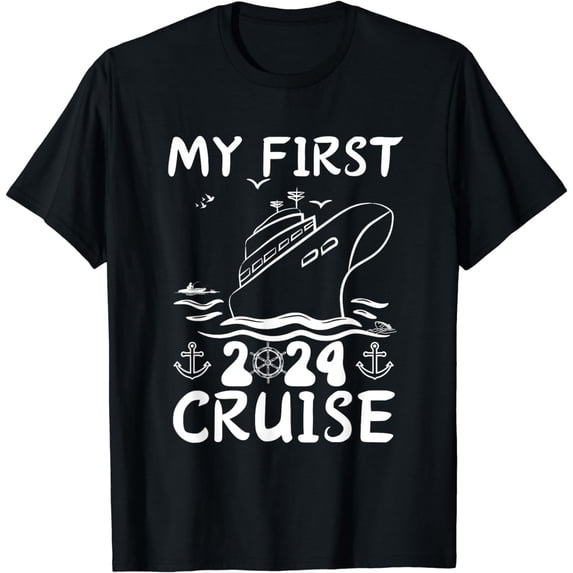Matching Family Vacation outfits my first cruise 2024 T-Shirt