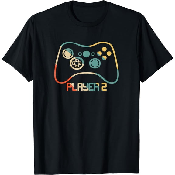 Matching Gamer tee for Dad, Mom & kids Player 1,2,3 T-Shirt