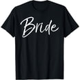thumbnail image 1 of Matching Getting Ready Bride & Groom Wedding Gifts Bride T-Shirt, 1 of 3
