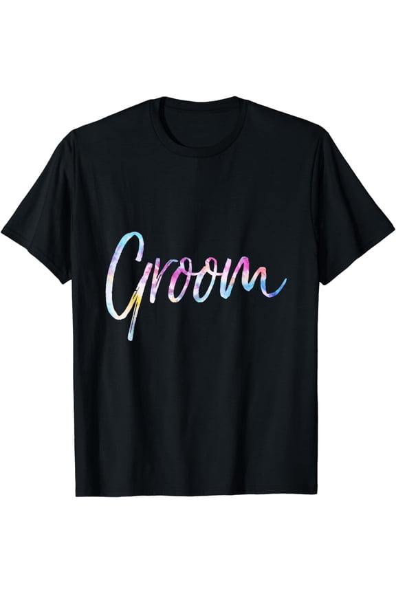 Matching Getting Ready Bride & Groom Wedding Gifts G Tie Dye T-Shirt