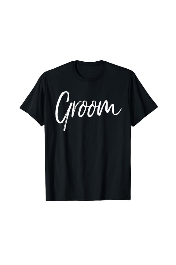 Matching Getting Ready Bride & Groom Wedding Gifts Groom T-Shirt Small