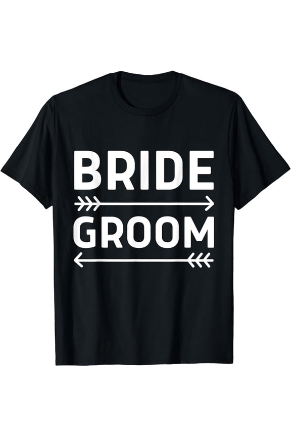 Matching Getting Ready Bride & Groom Wedding Gifts Groom T-Shirt