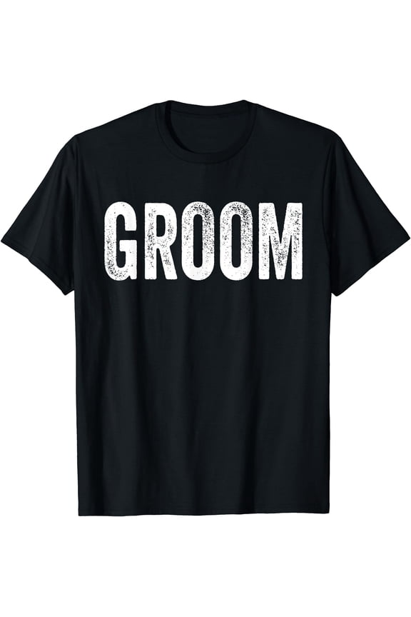 Matching Getting Ready Bride & Groom Wedding Groom T-Shirt, Unisex T-Shirt
