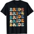 thumbnail image 1 of Matching Getting Ready Bride & Groom Wedding Matching Gifts T-Shirt, 1 of 4