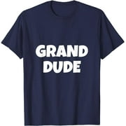 Matching Grand Big Little Dude Father's Day T-shirt