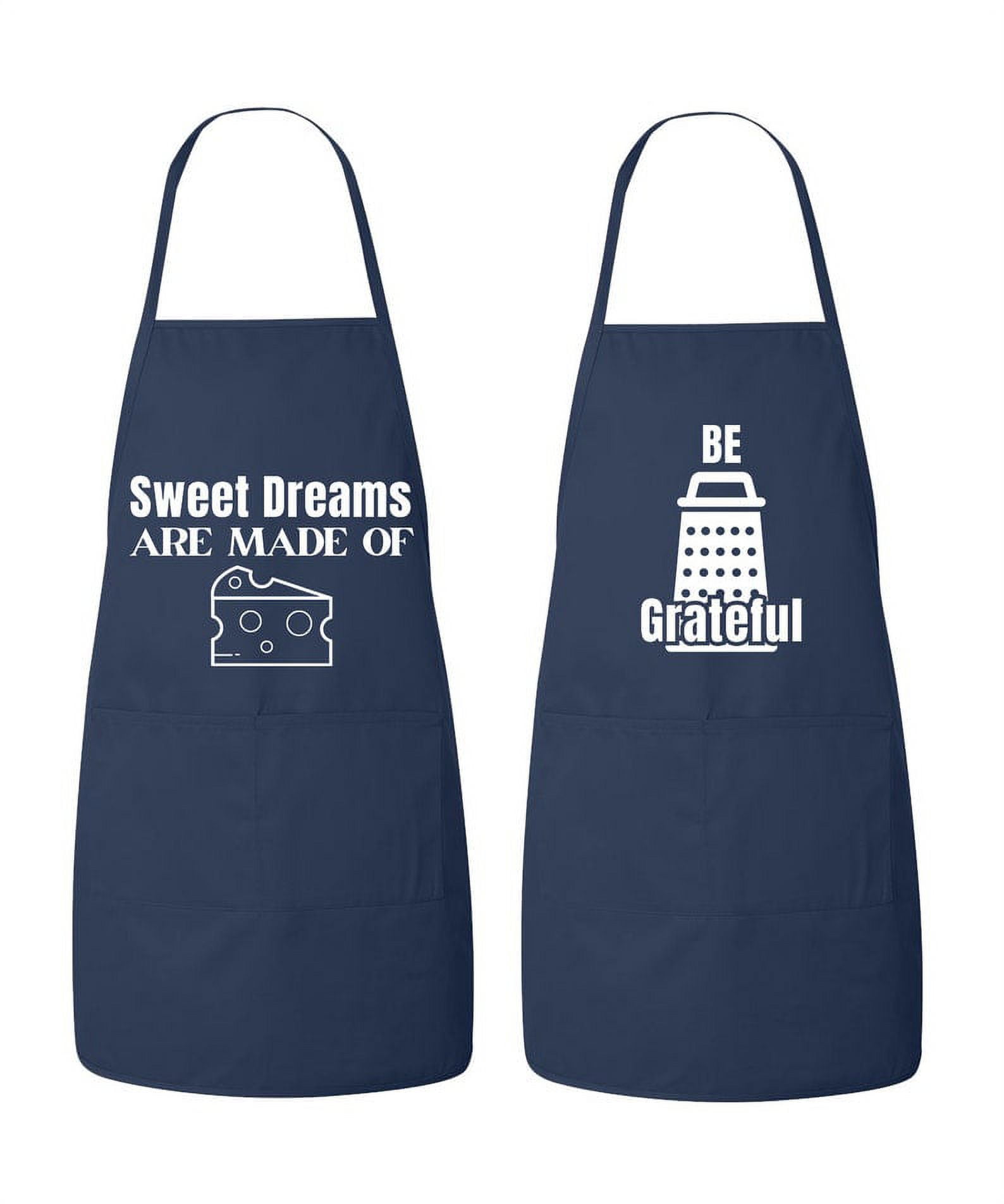 Matching His and Hers Apron Set - Cheese Lovers Couple Set - Set of 2, Matching Couples, House Warming, Wedding