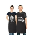 thumbnail image 1 of Matching His and Hers Apron Set - Life is what you bake it, dont be afraid to take whisks - Matching Couples, Wedding, 1 of 3
