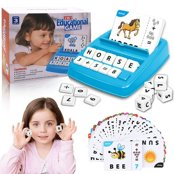 Matching Letter Games Preschool Learning Sight Words Toys for Toddlers 3-8