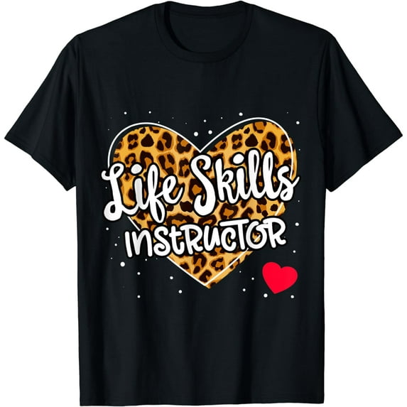 Matching Life Skills Instructor Teacher Crew PARA SPED Squad T-Shirt