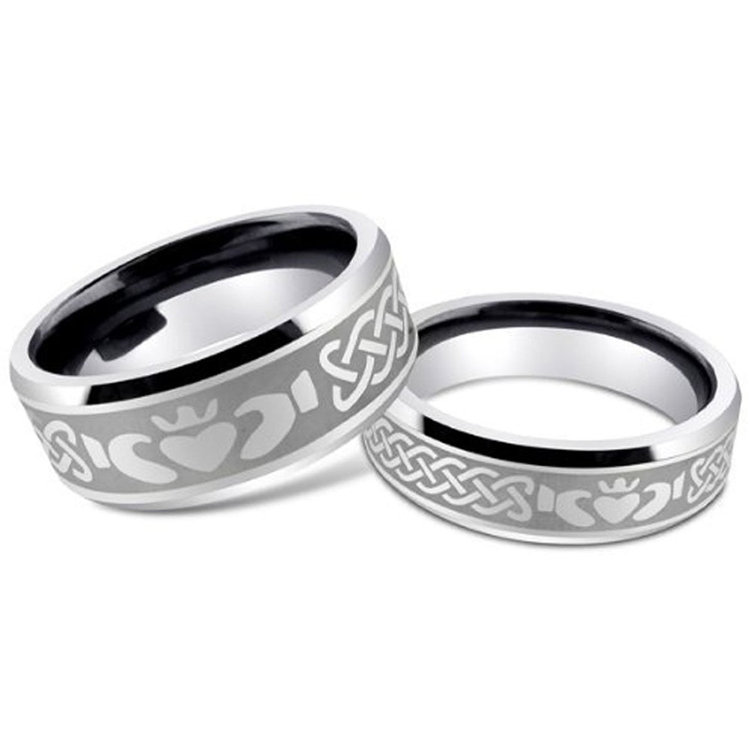 Matching irish wedding bands outlet