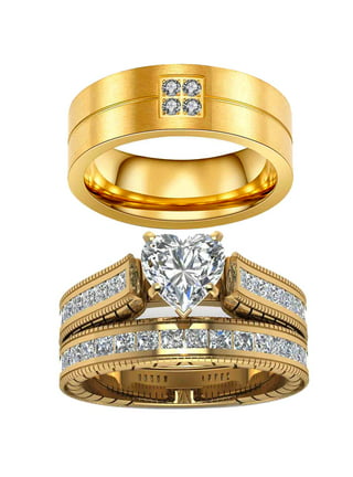 Ring Connector Wedding Rings